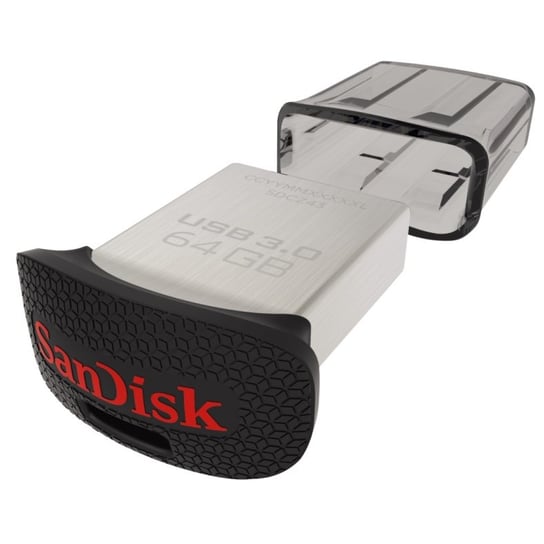 Pendrive SANDISK Cruzer Ultra Fit, 64 GB, USB 3.0 