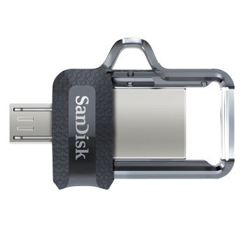 Pendrive SANDISK Ultra Dual Drive m3.0, 256 GB, USB 3.0 SanDisk