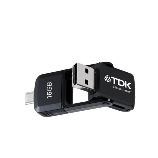 Pendrive TDK 2 in 1 Micro USB, 16GB 