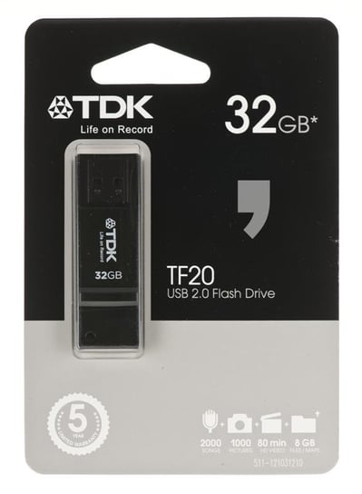 Pendrive TDK t78960 32GB Black TDK