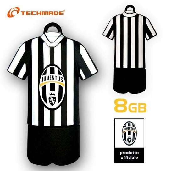 Pendrive TECHMADE Juventus, 8 GB, USB 2.0 TechMade