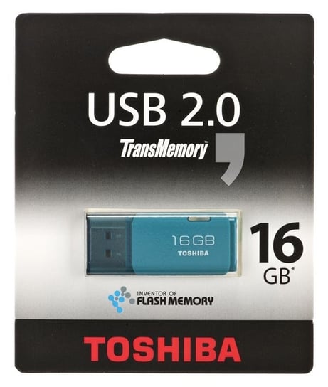 Pendrive TOSHIBA 16 GB USB 2.0 Hayabusa Aqua Toshiba