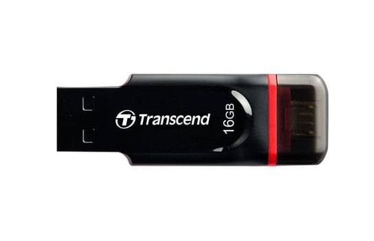 Pendrive TRANSCEND JetFlash 340, 16 GB, microUSB/USB 2.0 Transcend
