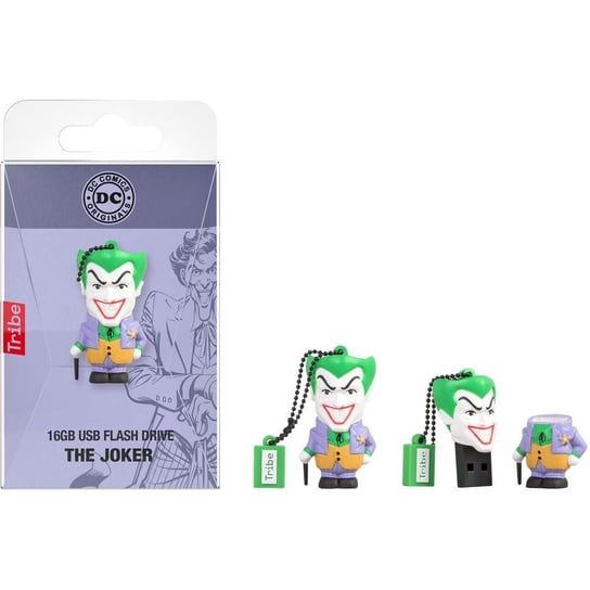 Pendrive TRIBE DC Comics: The Joker, 16 GB, USB 2.0 Tribe