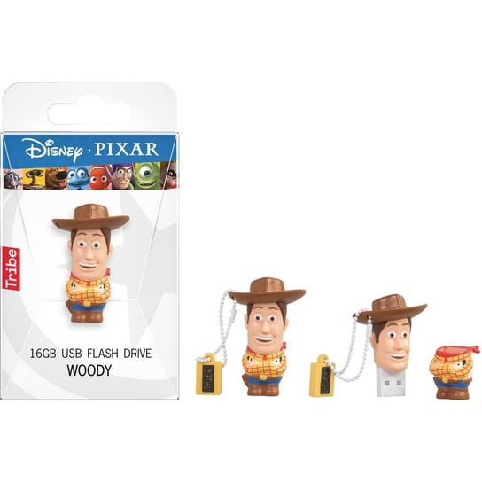 Pendrive TRIBE Pixar Woody, 16 GB, USB 2.0 Tribe