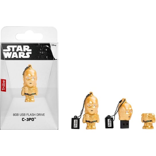 Pendrive TRIBE Star Wars: C3PO, 16 GB, USB 2.0 Tribe
