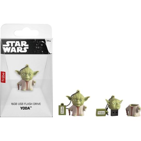 Pendrive TRIBE Star Wars: Yoda The Wise, 16 GB, USB 2.0 Tribe