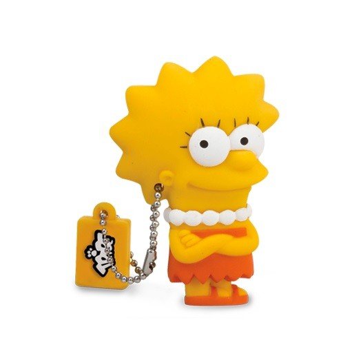 Pendrive TRIBE The Simpsons Lisa, 8 GB, USB 2.0 Tribe