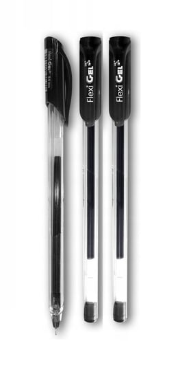PENMATE, długopis żelowy flexi gel penmate czarny 3 szt. PENMATE