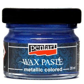Pentart Pasta Woskowa 20 Ml Niebieska Wax Paste Pentart