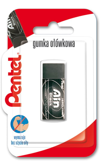 Pentel, Gumka ołówkowa czarna Hi-Polymer Pentel