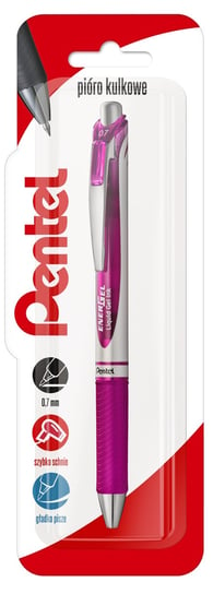 PENTEL, pióro kulkowe 0,7 mm energel bl77 magenta 1 szt. Pentel