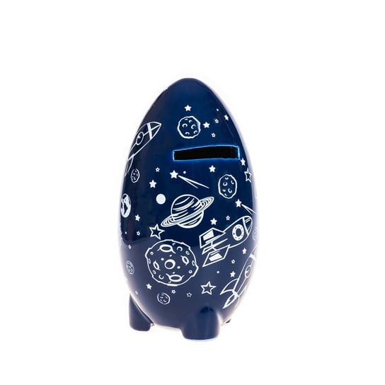 PEPCO Skarbonka ceramiczna mini niebieska Pepco