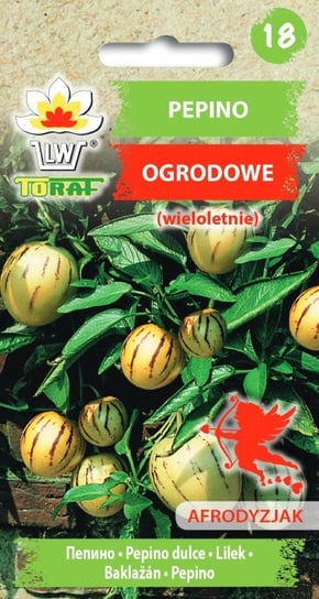 PEPINO
Solanum muricatum Toraf