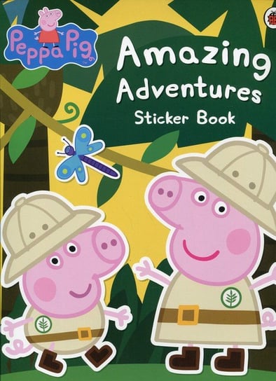 Peppa Pig. Amazing adventures. Sticker book Opracowanie zbiorowe