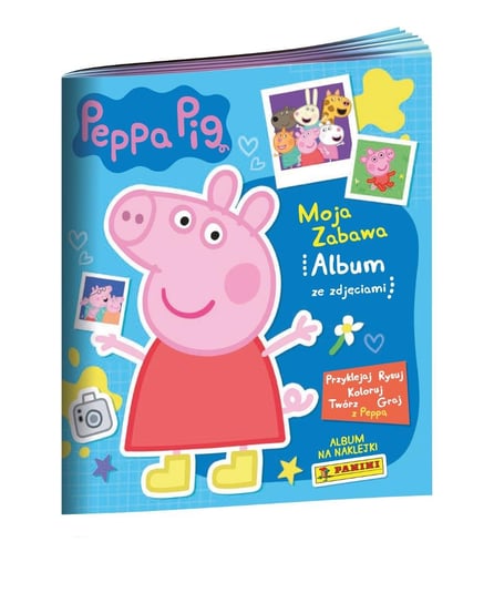 Peppa Pig Moja Zabawa Album na Naklejki Panini