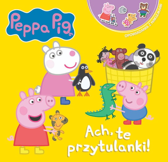 Peppa Pig Opowiadania z Naklejkami Media Service Zawada Sp. z o.o.