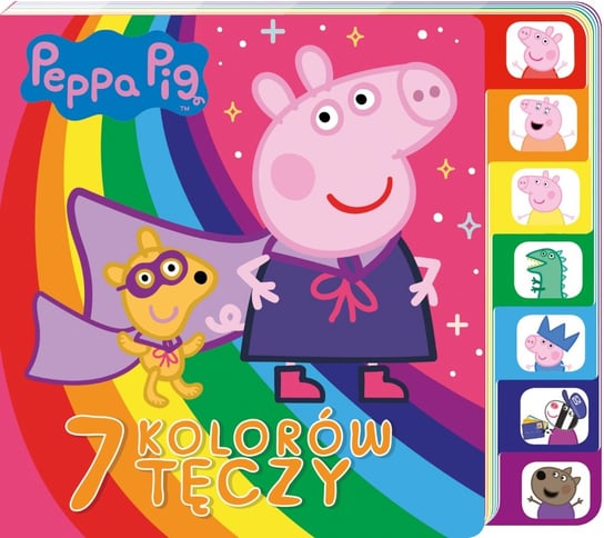 Peppa Pig Świnka Peppa 7 Kolorów Tęczy Media Service Zawada Sp. z o.o.