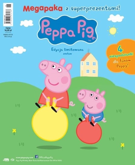 Peppa Pig Świnka Peppa Edycja Limitowana Zestaw Media Service Zawada Sp. z o.o.