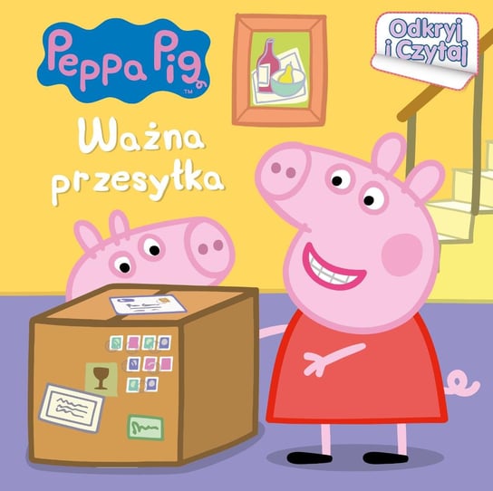 Peppa Pig Świnka Peppa Odkryj i Czytaj Media Service Zawada Sp. z o.o.