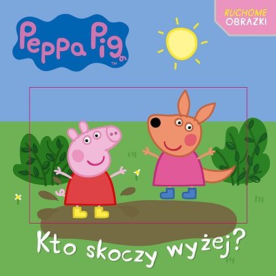 Peppa Pig Świnka Peppa Ruchome Obrazki Książka z Kartą 3D Media Service Zawada Sp. z o.o.