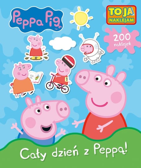 Peppa Pig Świnka Peppa To Ja Naklejam Media Service Zawada Sp. z o.o.
