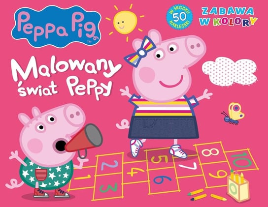 Peppa Pig Świnka Peppa Zabawa w Kolory Media Service Zawada Sp. z o.o.