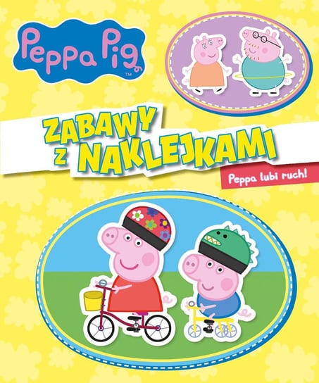 Peppa Pig Świnka Peppa Zabawy z Naklejkami Media Service Zawada Sp. z o.o.