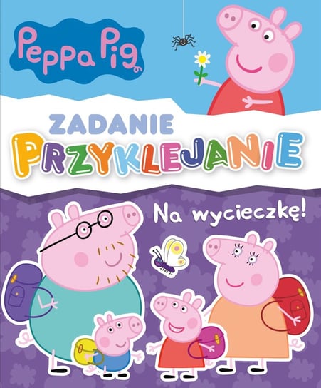 Peppa Pig Świnka Peppa Zadanie Przyklejanie Media Service Zawada Sp. z o.o.