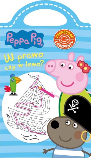 Peppa Pig Świnka Peppa Zakręcone Labirynty Media Service Zawada Sp. z o.o.