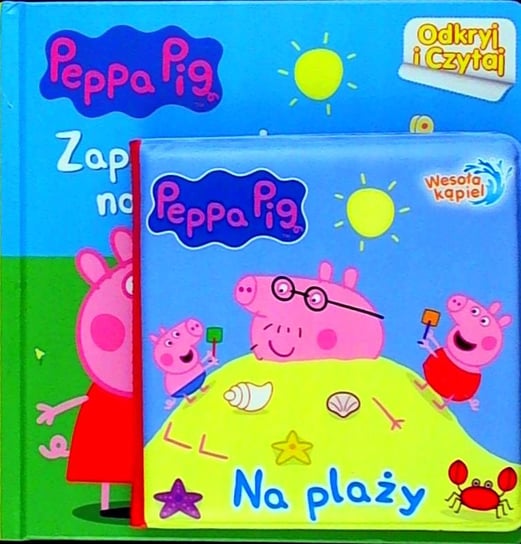 Peppa Pig Świnka Peppa Zestaw Książek Media Service Zawada Sp. z o.o.
