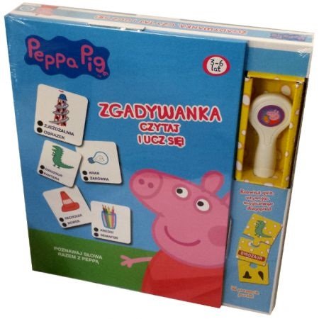 Peppa Pig Świnka Peppa Zgadywanka Media Service Zawada Sp. z o.o.