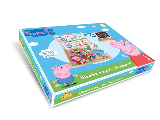 Peppa Pig, zabawka edukacyjna Tablica kredowo magnetyczna HH POLAND