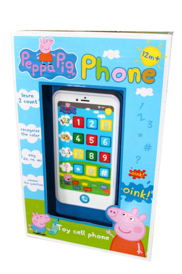 Peppa Pig, zabawka edukacyjna Telefonik HH POLAND