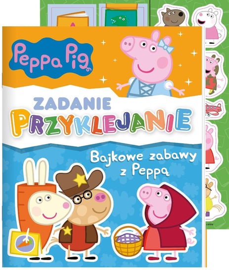 Peppa Pig Zadanie Przyklejanie Media Service Zawada Sp. z o.o.