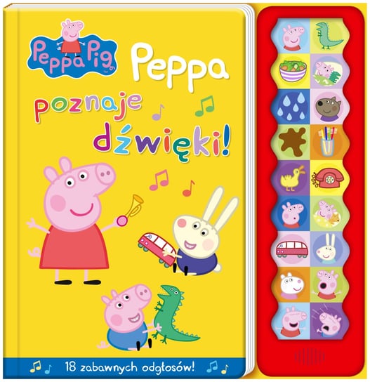 Peppa poznaje dźwięki. Świnka Peppa Opracowanie zbiorowe