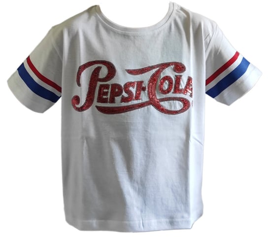 Pepsi Krótka Koszulka T-Shirt Dziewczęcy R140 Pepsi