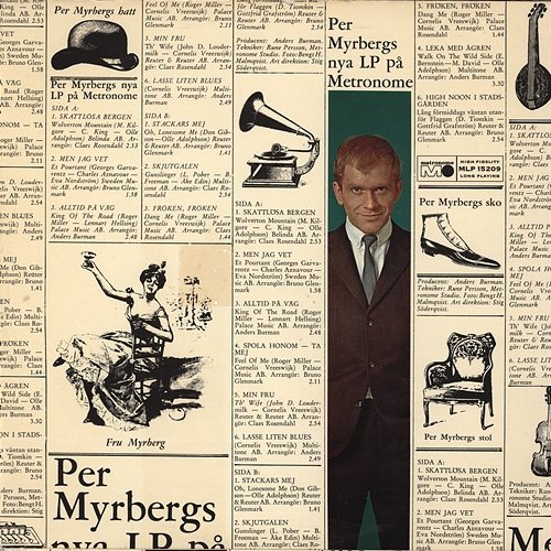 Per Myrbergs nya LP på Metronome Per Myrberg
