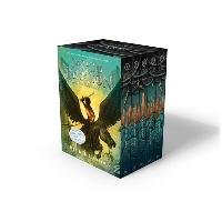 Percy Jackson and the Olympians 5 Book Paperback Boxed Set (New Covers W/Poster) Riordan Rick