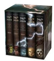 Percy Jackson: Percy-Jackson-Schuber 5 Bände - inkl. E-Book Kane-Chroniken Bd. 1 Riordan Rick