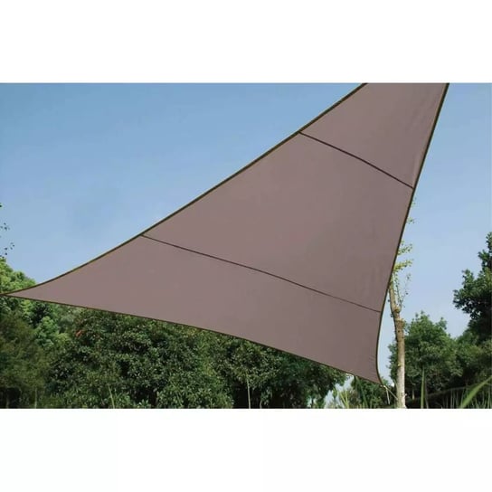 Perel Żagiel przeciwsłoneczny, trójkąt, 3,6 m, szarobrązowy, GSS3360TA Perel