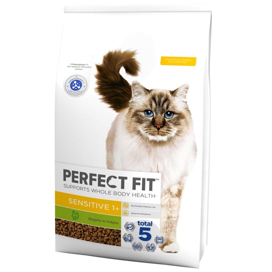 PERFECT FIT Sensitive sucha karma dla kota z indykiem 7 kg Perfect Fit