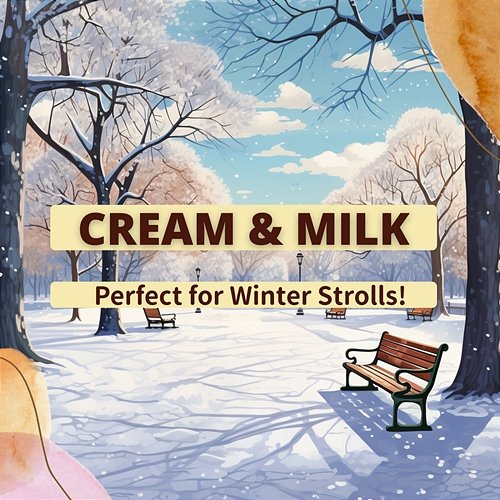 Perfect for Winter Strolls ! Cream & Milk