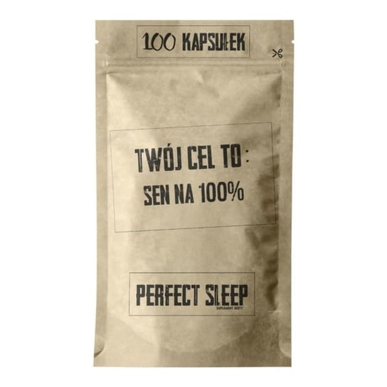 Perfect Sleep  Suplement diety, 100 kaps. Twój Cel To 49,6 g Simple Day Simple Day