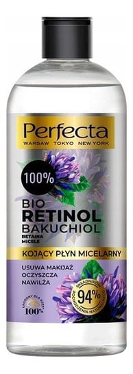 Perfecta Bio Retinol Bakuchiol, kojący płyn micelarny, 400ml Perfecta