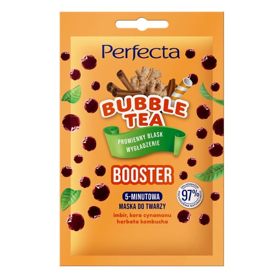 Perfecta, Bubble Tea Booster 5-Minutowa Maska Do Twarzy, 10 ml Perfecta