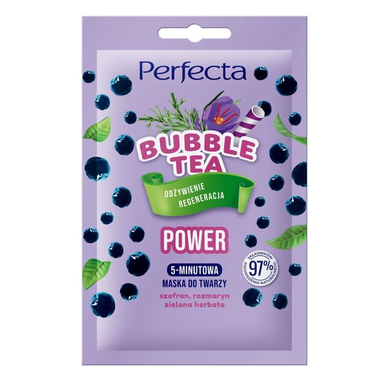 Perfecta, Bubble Tea Power 5-Minutowa Maska Do Twarzy, 10 ml Perfecta