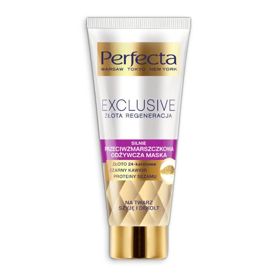 Perfecta, Exclusive, silnie przeciwzmarszczkowa odżywcza maska, 60 ml Perfecta