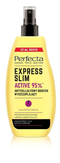 Perfecta, Express Slim Active 95%, antycellulitowy booster wyszczuplający, 200 ml Perfecta