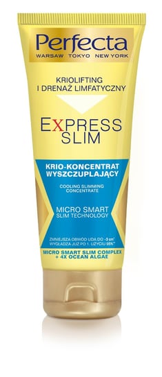 Perfecta, Express Slim, krio-koncentrat wyszczuplający, 200 ml Perfecta